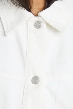 boohoo Veste-chemise En Denim<Femme Denim|Vestes & Manteaux