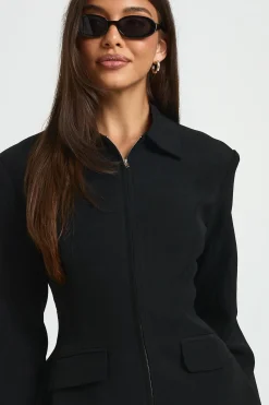 boohoo Veste Cintrée À Col Tailleur<Femme Tailleurs|Blazers