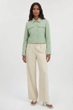 Veste Cintrée À Détails De Boutons