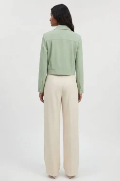 Veste Cintrée À Détails De Boutons