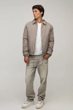 Veste Coach Matelassée À Col