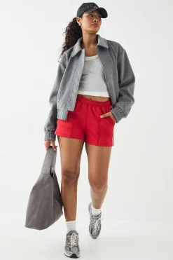 DSGN Studio Veste à Col Brodée avec Fermeture Éclair<Femme Dsgn Studio|Vestes & Manteaux