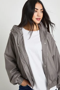 Veste à Col Cheminée