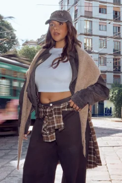 boohoo Veste à col Plus<Femme Vestes & Manteaux