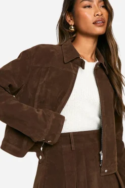 Veste courte en synthétique