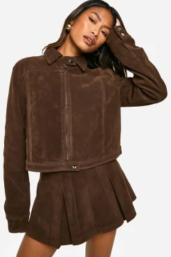 Veste courte en synthétique