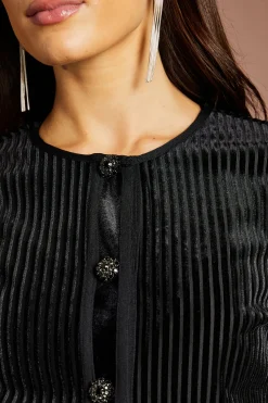 Coast Veste Courte En Velours Côtelé<Femme Vestes & Manteaux