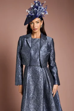 Veste Courte Jacquard Lisa Tan
