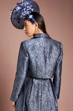 Veste Courte Jacquard Lisa Tan