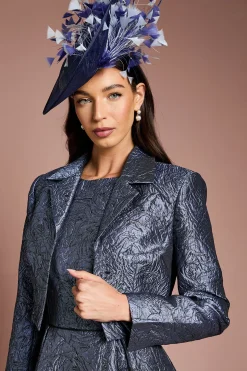 Veste Courte Jacquard Lisa Tan