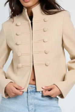 boohoo Veste Courte Militaire<Femme Vestes & Manteaux