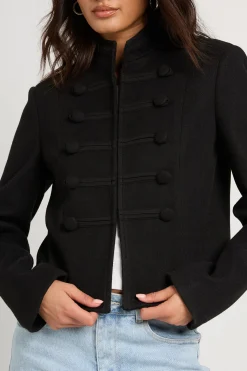boohoo Veste Courte Militaire<Femme Vestes & Manteaux