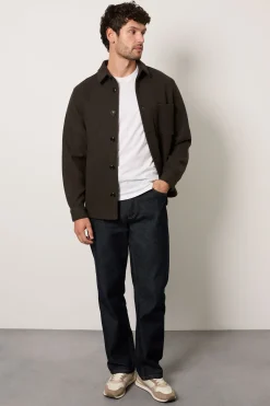 Burton Veste Courte Aspect Laine<Homme Manteaux Et Vestes