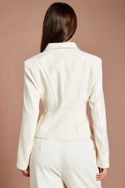 Coast Veste Croisée À Découpes Princesse<Femme Tailleurs|Blazers