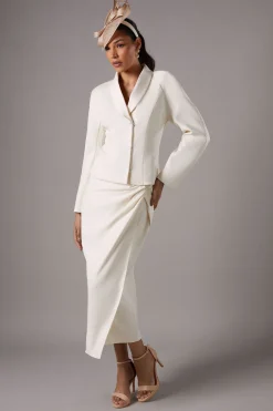 Coast Veste Croisée À Découpes Princesse<Femme Tailleurs|Blazers