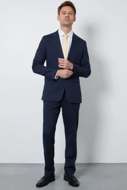 Burton Veste De Costume Ajustée Texturée<Homme Costumes Et Tenues Formelles