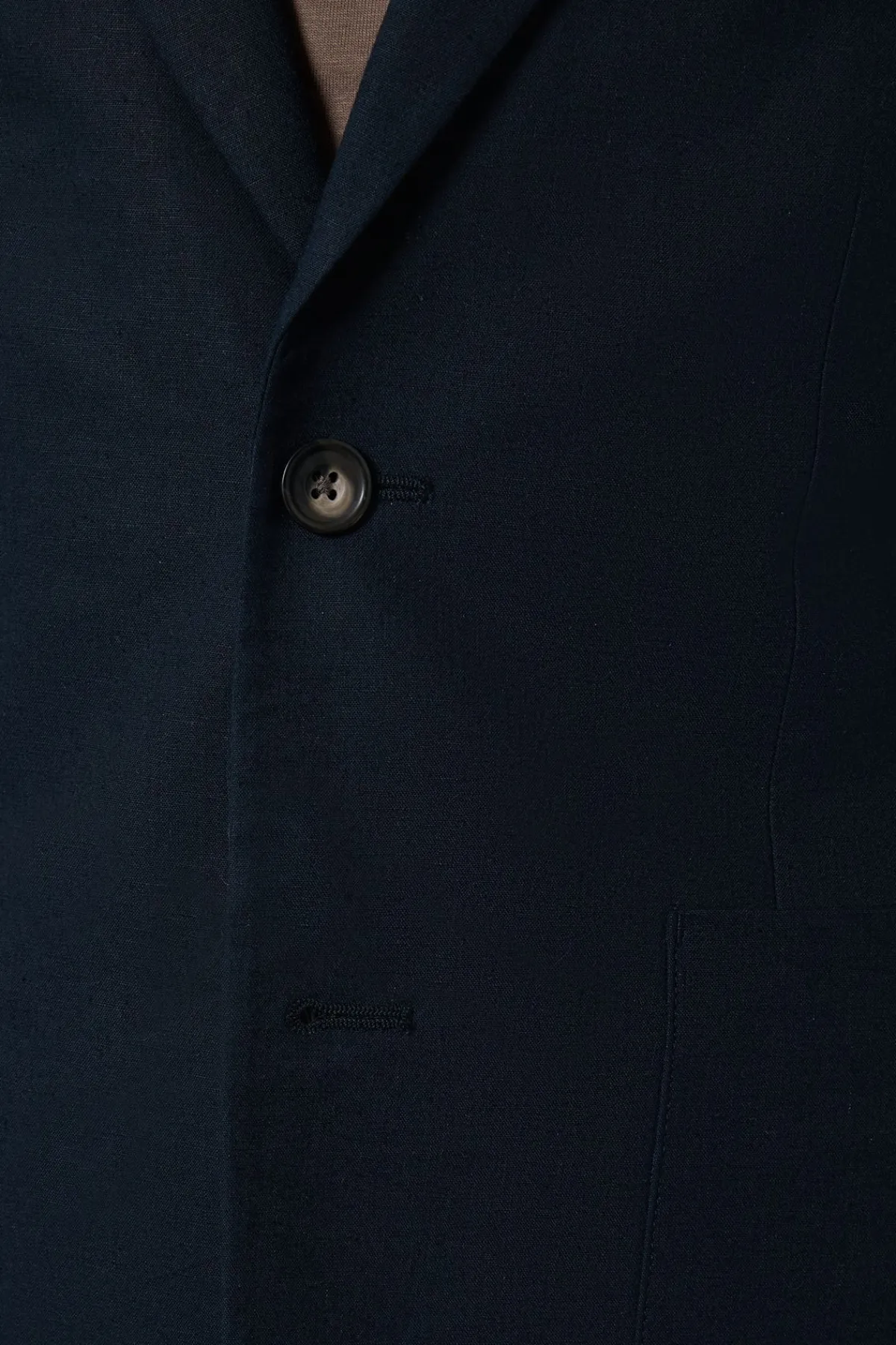 Burton Veste De Costume Ajustée En Lin<Homme Costumes Et Tenues Formelles