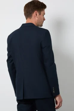 Burton Veste De Costume Ajustée En Lin<Homme Costumes Et Tenues Formelles
