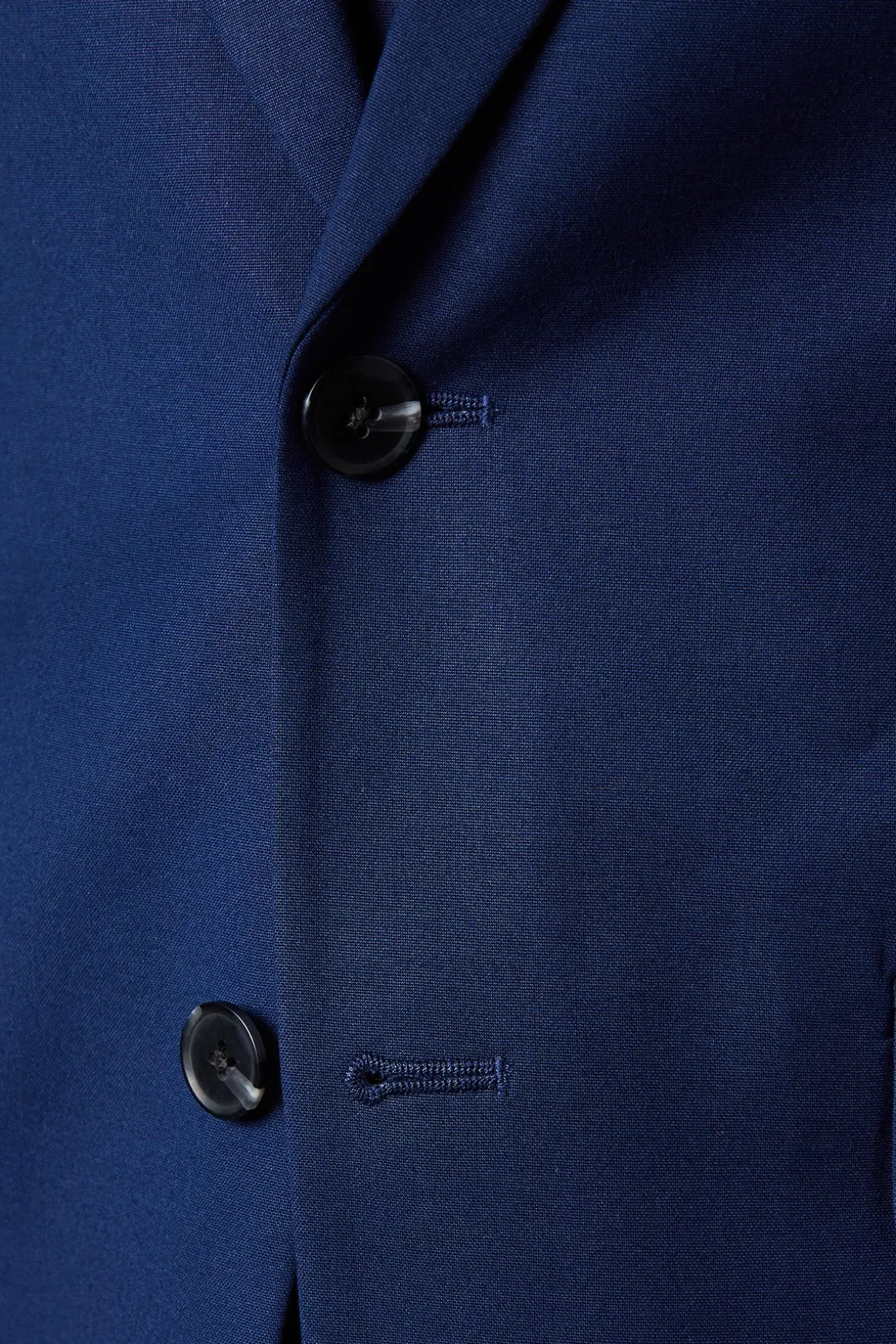 Veste de Costume Ajustée Essentielle Bleu Marine