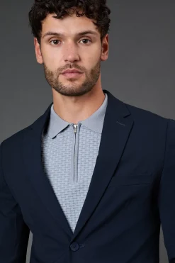 Burton Veste de Costume Ajustée Extensible<Homme Costumes Et Tenues Formelles