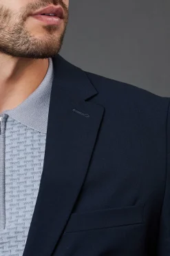 Burton Veste de Costume Ajustée Extensible<Homme Costumes Et Tenues Formelles
