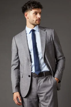 Burton Veste de Costume Ajustée Peau de Requin<Homme Costumes Et Tenues Formelles
