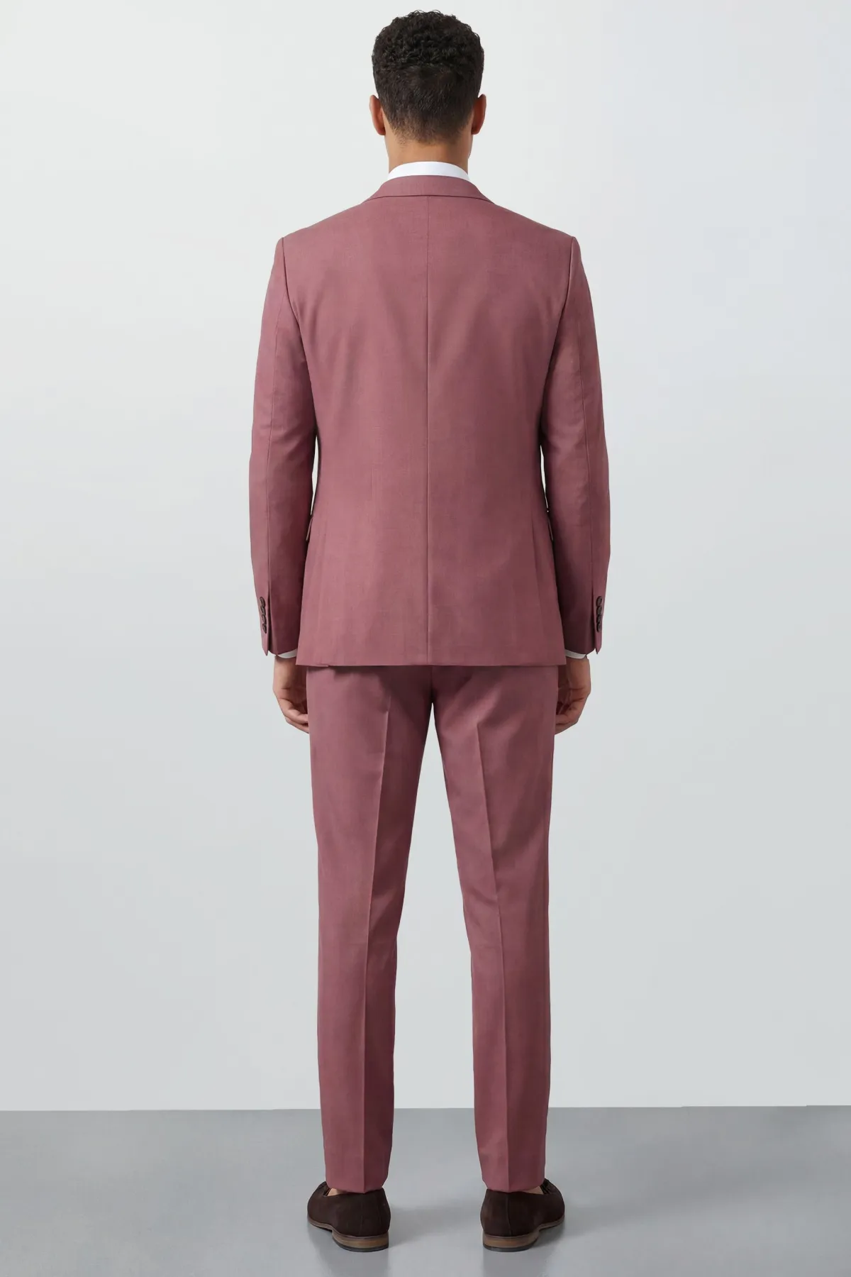 Burton Veste De Costume Cintrée Rose<Homme Costumes Et Tenues Formelles