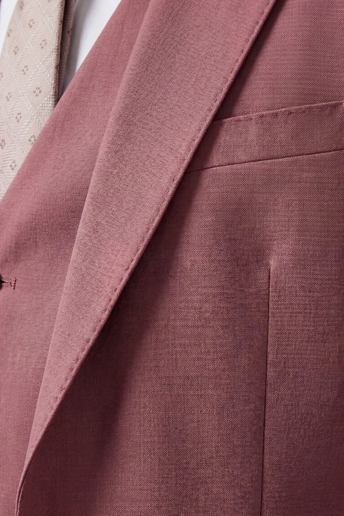 Burton Veste De Costume Cintrée Rose<Homme Costumes Et Tenues Formelles