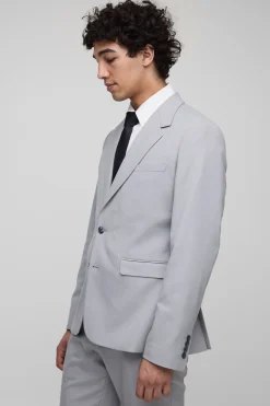 boohooMAN Veste de costume cintrée à simple boutonnage<Homme Costumes Et Tenues Formelles
