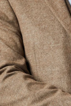 Burton Veste de Costume Coupe Ajustée Aspect Tweed Marron Clair<Homme Costumes Et Tenues Formelles