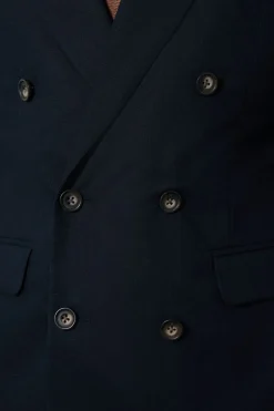 Burton Veste De Costume Croisée En Lin<Homme Costumes Et Tenues Formelles