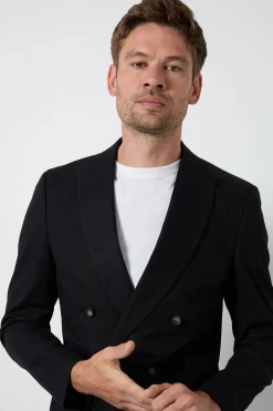 Burton Veste De Costume Croisée En Lin<Homme Costumes Et Tenues Formelles