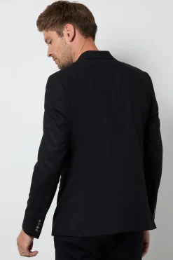 Burton Veste De Costume Croisée En Lin<Homme Costumes Et Tenues Formelles