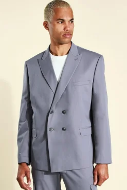 Veste de Costume Croisée Oversize