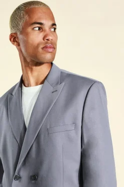 Veste de Costume Croisée Oversize