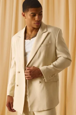 boohooMAN Veste de costume à double boutonnage<Homme Costumes Et Tenues Formelles
