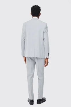 boohooMAN Veste de costume droite cintrée<Homme Costumes Et Tenues Formelles