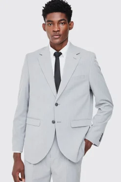 boohooMAN Veste de costume droite cintrée<Homme Costumes Et Tenues Formelles