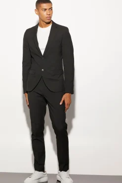 Veste de costume droite super skinny