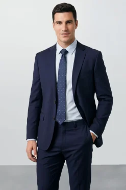 Veste De Costume Essentielle Bleu Marine Grande Taille & Grande Stature