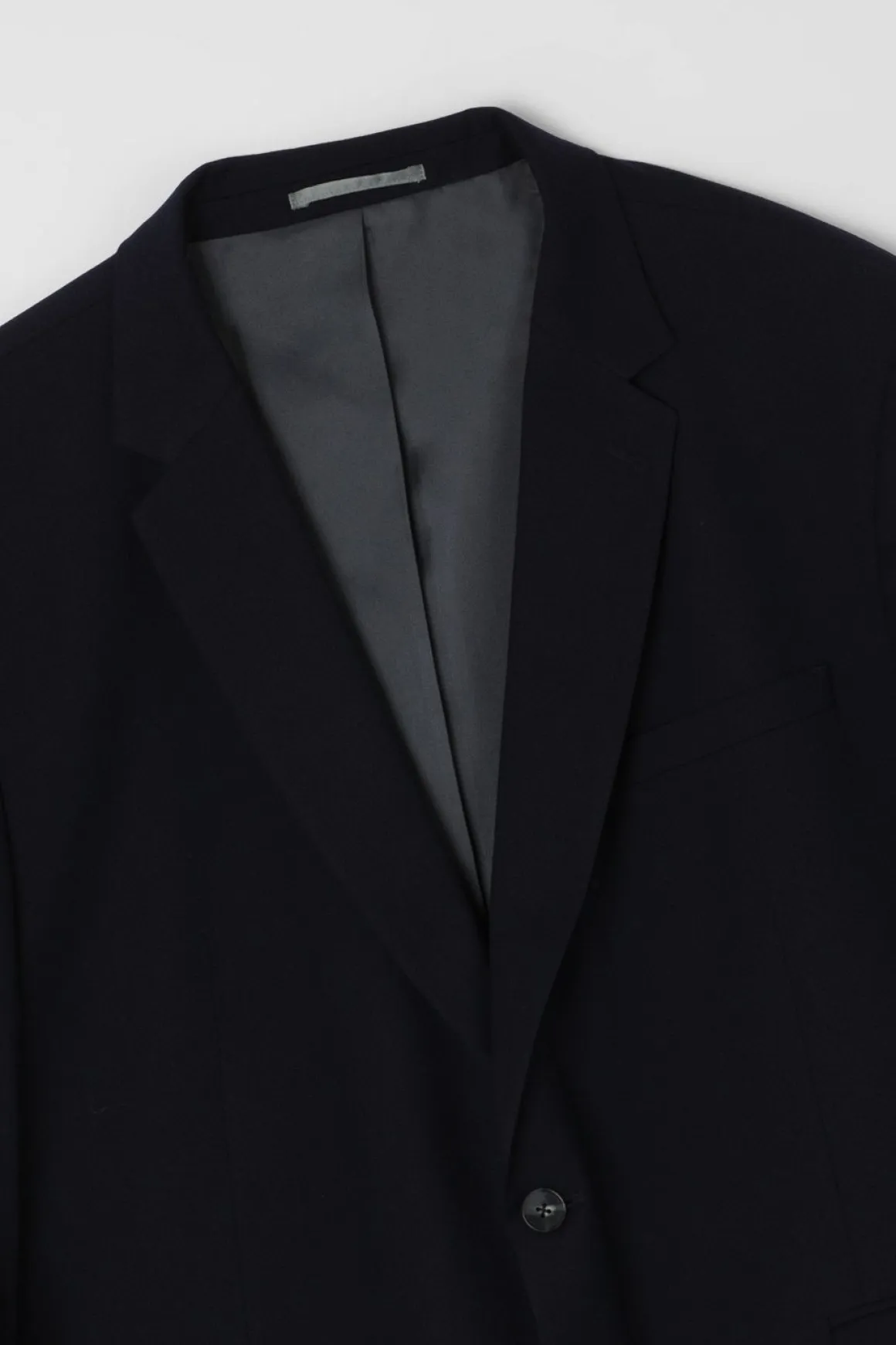 Veste De Costume Essentielle Bleu Marine Grande Taille & Grande Stature
