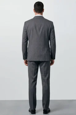 Veste De Costume Essentielle Gris Moyen Grande Taille & Tall