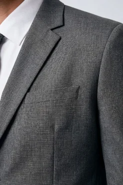 Veste De Costume Essentielle Gris Moyen Grande Taille & Tall