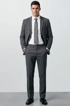 Veste De Costume Essentielle Gris Moyen Grande Taille & Tall