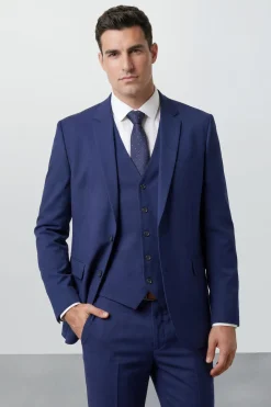 Veste De Costume Essentielle Bleu Marine Grande Taille & Tall