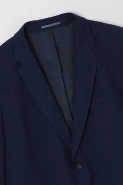 Veste De Costume Essentielle Bleu Marine Grande Taille & Tall