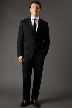 Burton Veste de Costume e Coupe Droite<Homme Costumes Et Tenues Formelles