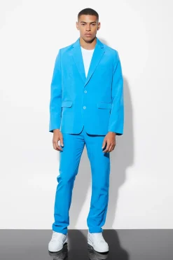 Veste de costume à simple boutonnage surdimensionnée