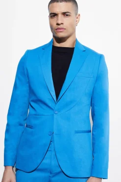 Veste de costume à simple boutonnage surdimensionnée