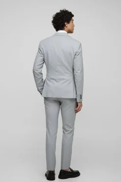 boohooMAN Veste de costume skinny à simple boutonnage<Homme Costumes Et Tenues Formelles